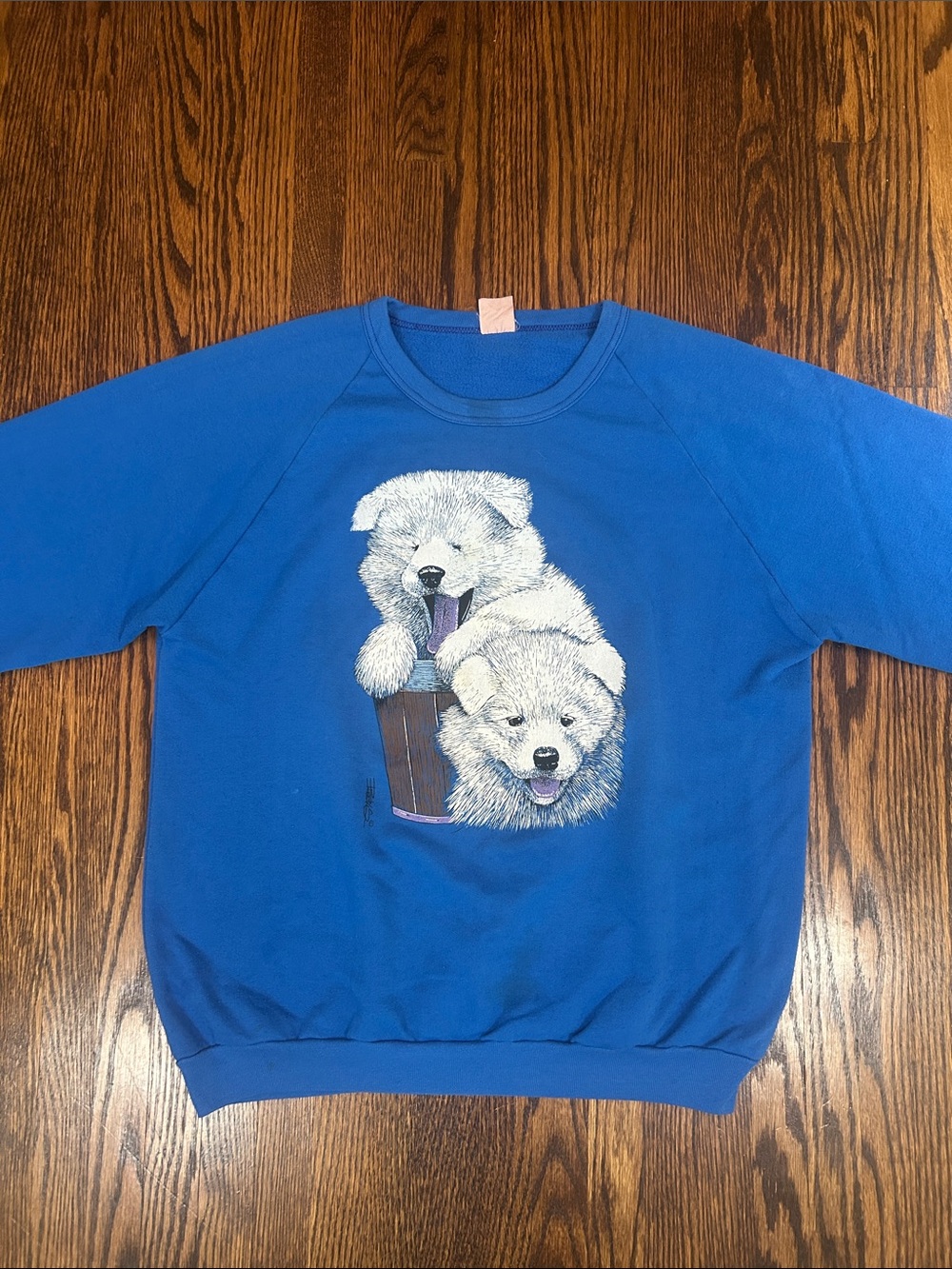 Vintage 90s Puppy Dog Sweatshirt - Picture 7 of 11